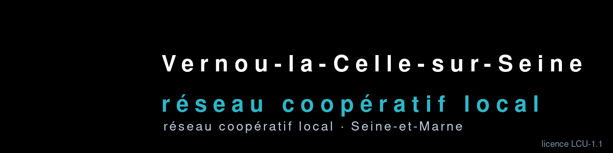 Vernou-la-Celle-sur-Seine — réseau coopératif local